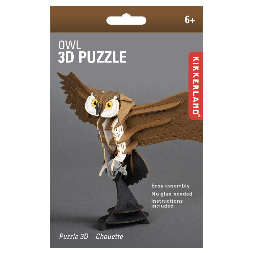 3D Puzzel: Uil