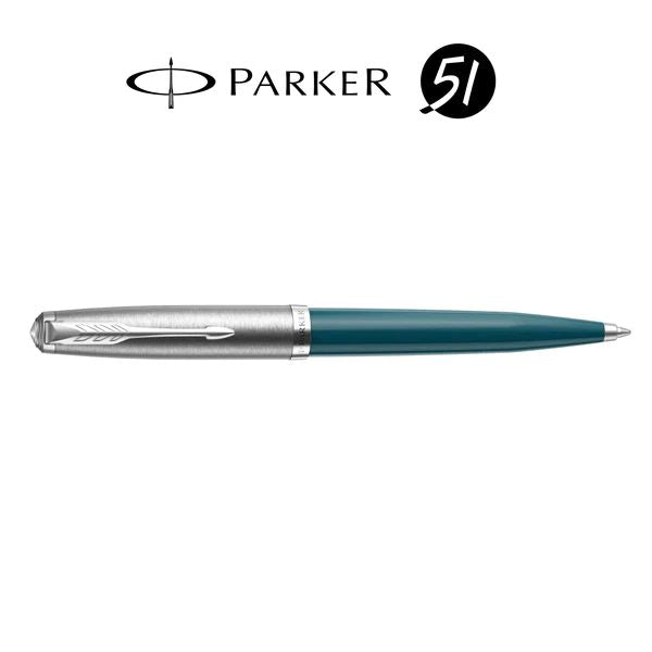 Parker 51 balpen groenblauw