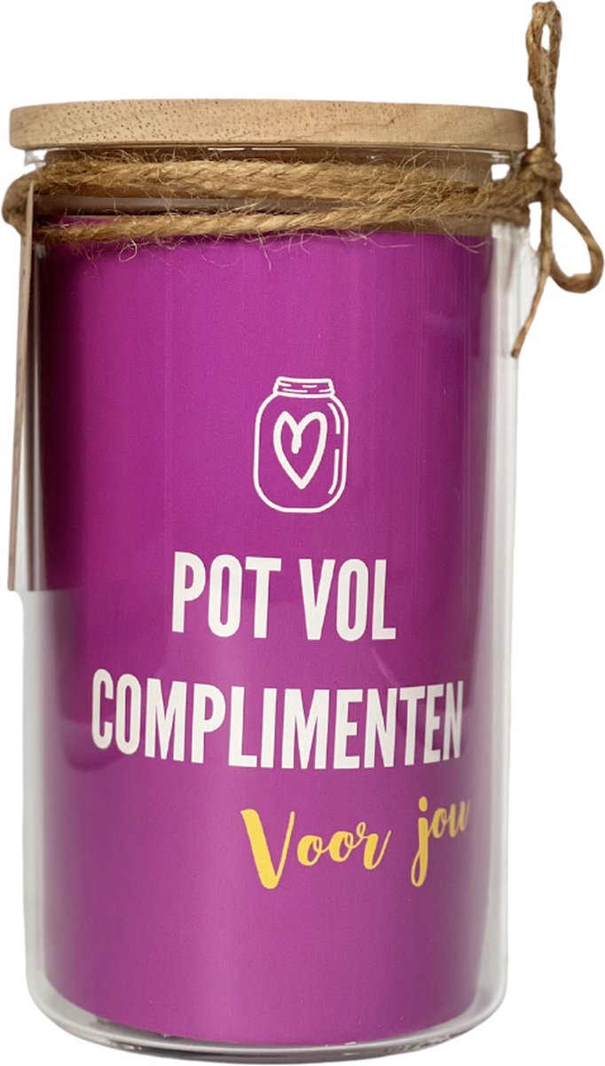 Pot Vol Complimenten