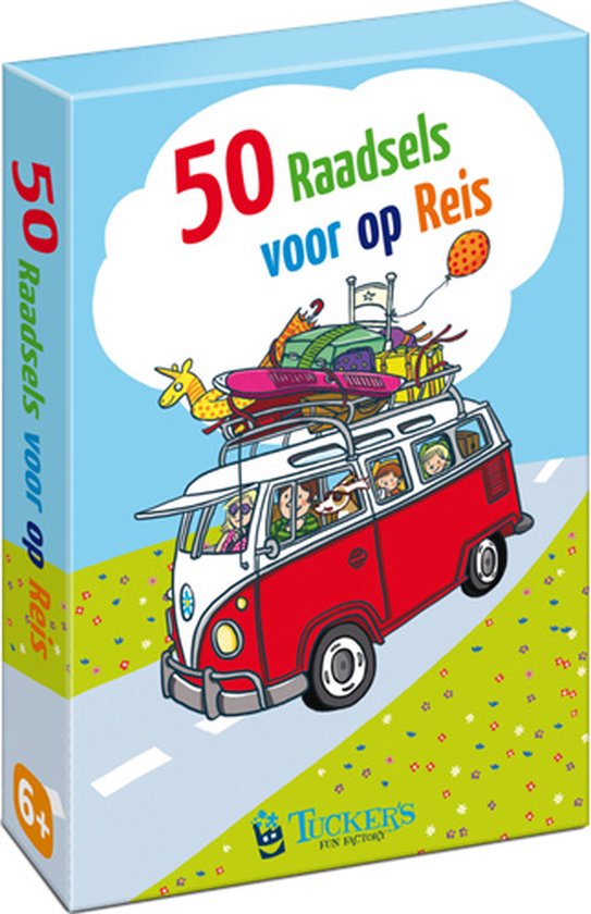 50 Raadsels voor op Reis 6+