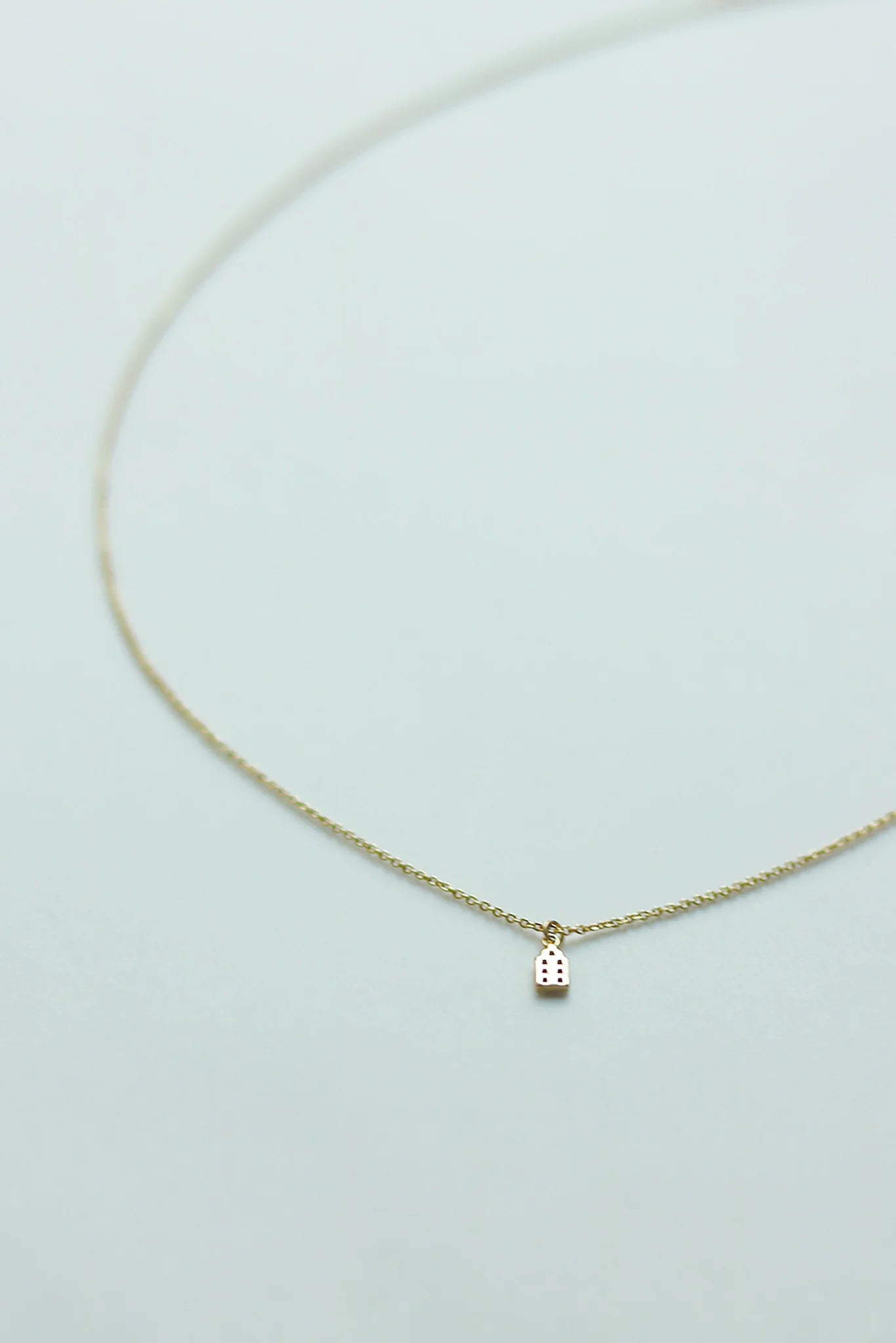 Amsterdam Jordaan Halsketting Verguld