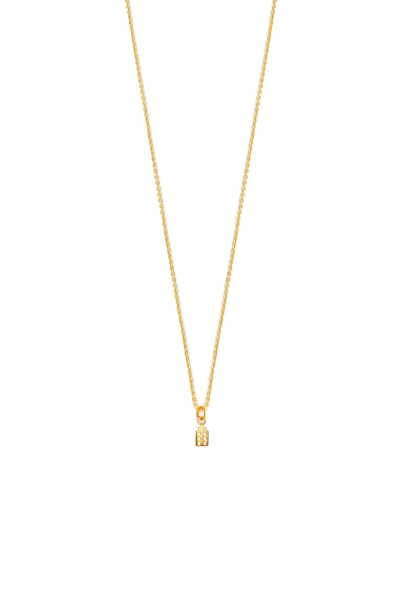 Amsterdam Jordaan Halsketting Verguld