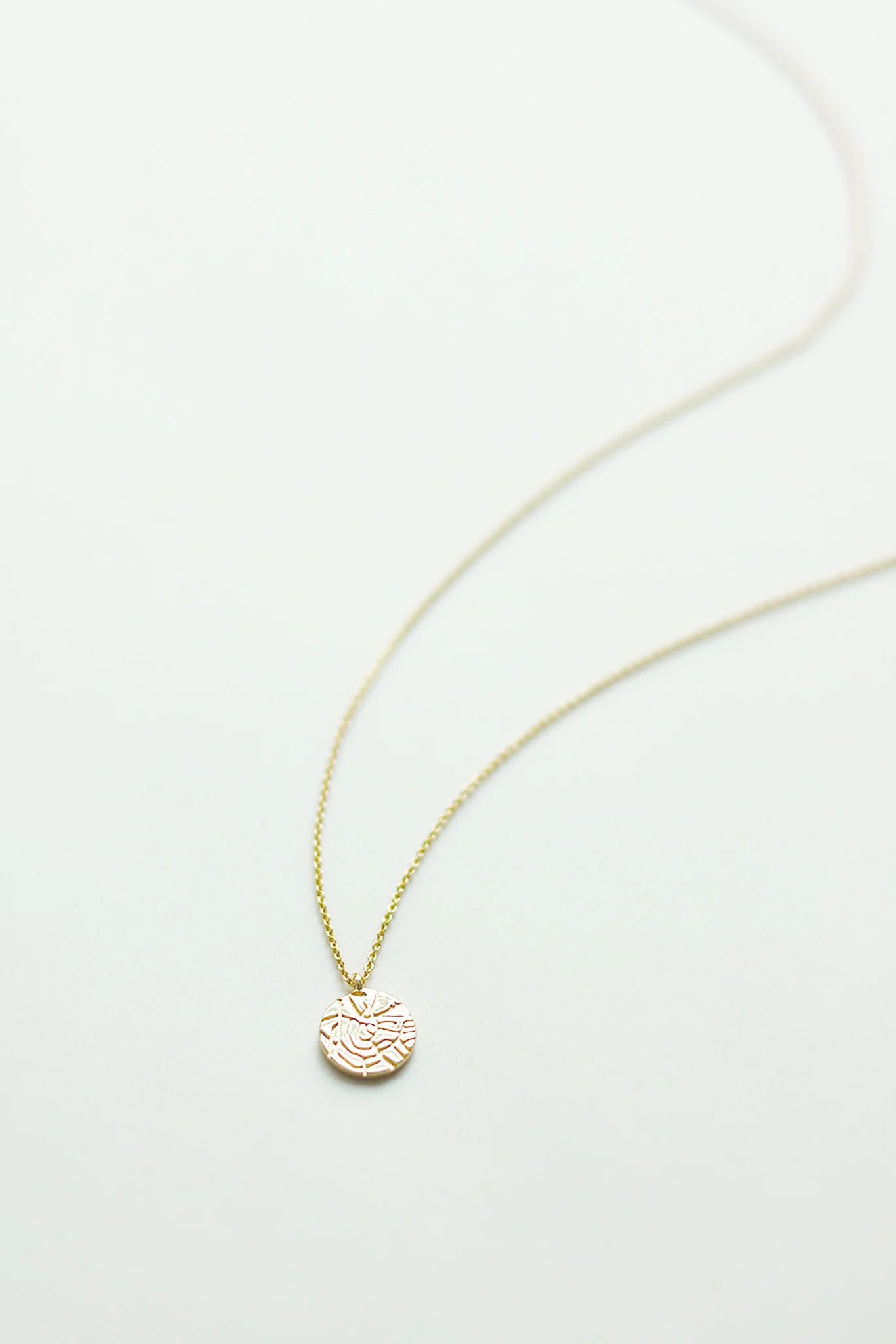 Amsterdam Canal City Necklace Gold Plated