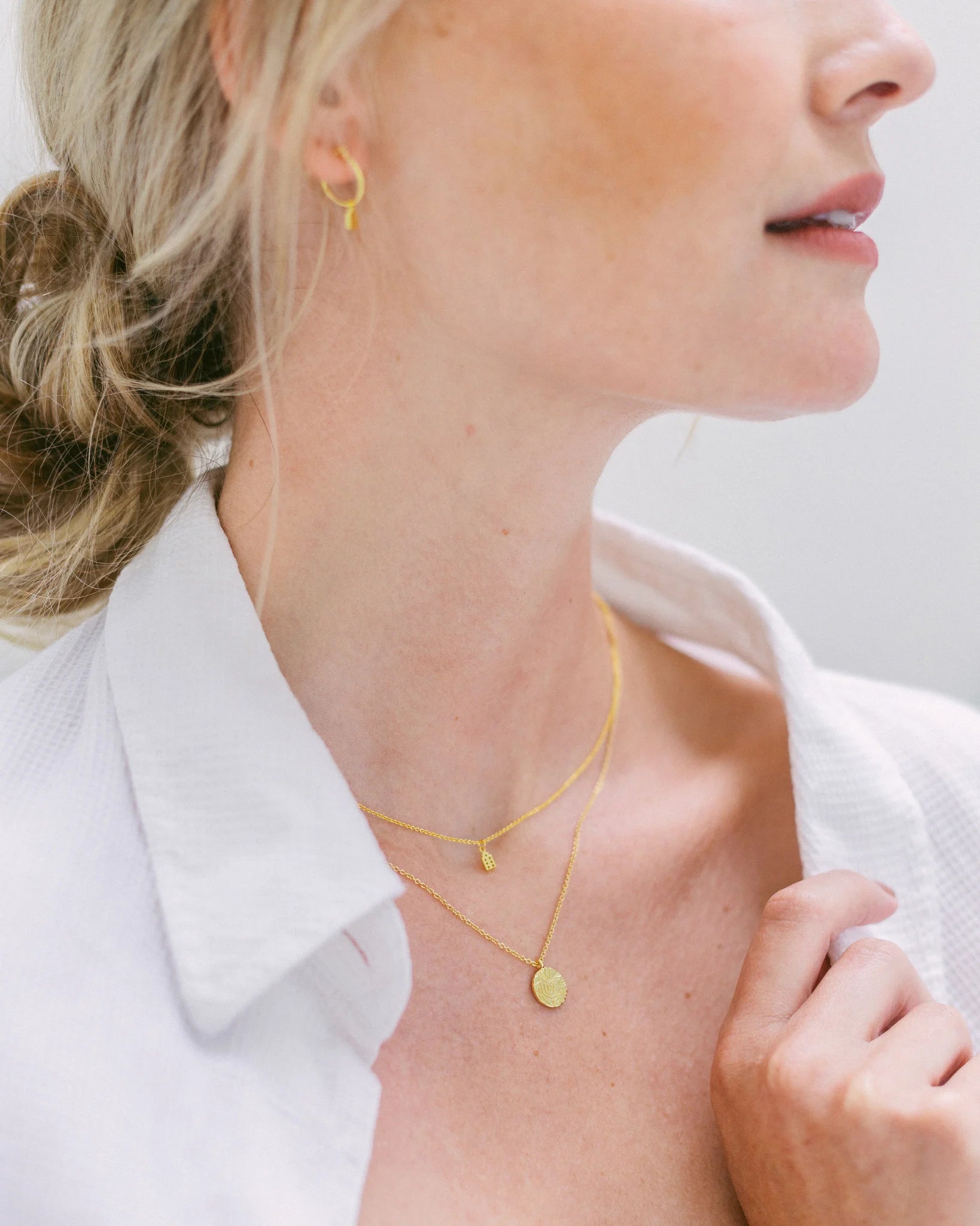 Amsterdam Canal City Necklace Gold Plated