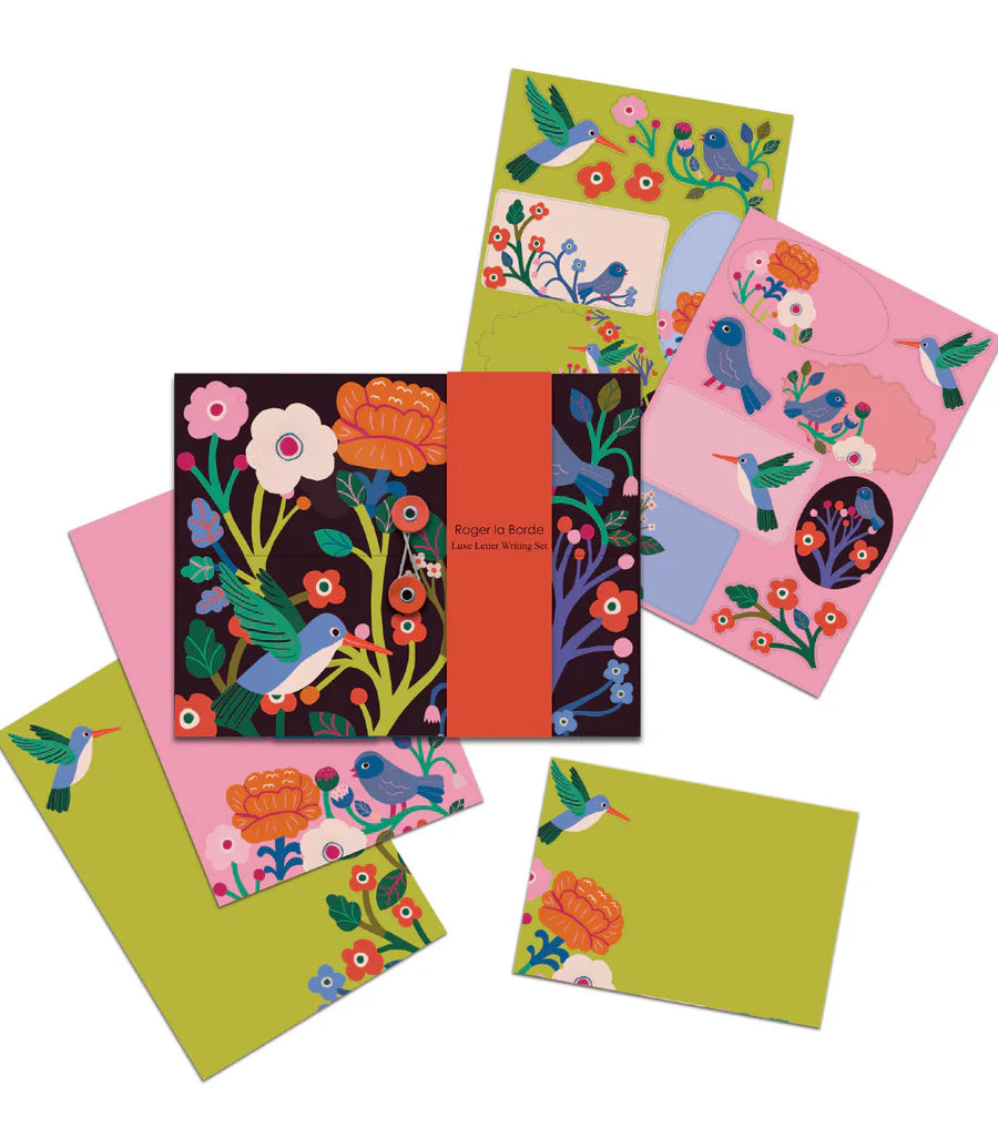 Schreibset dekoriert