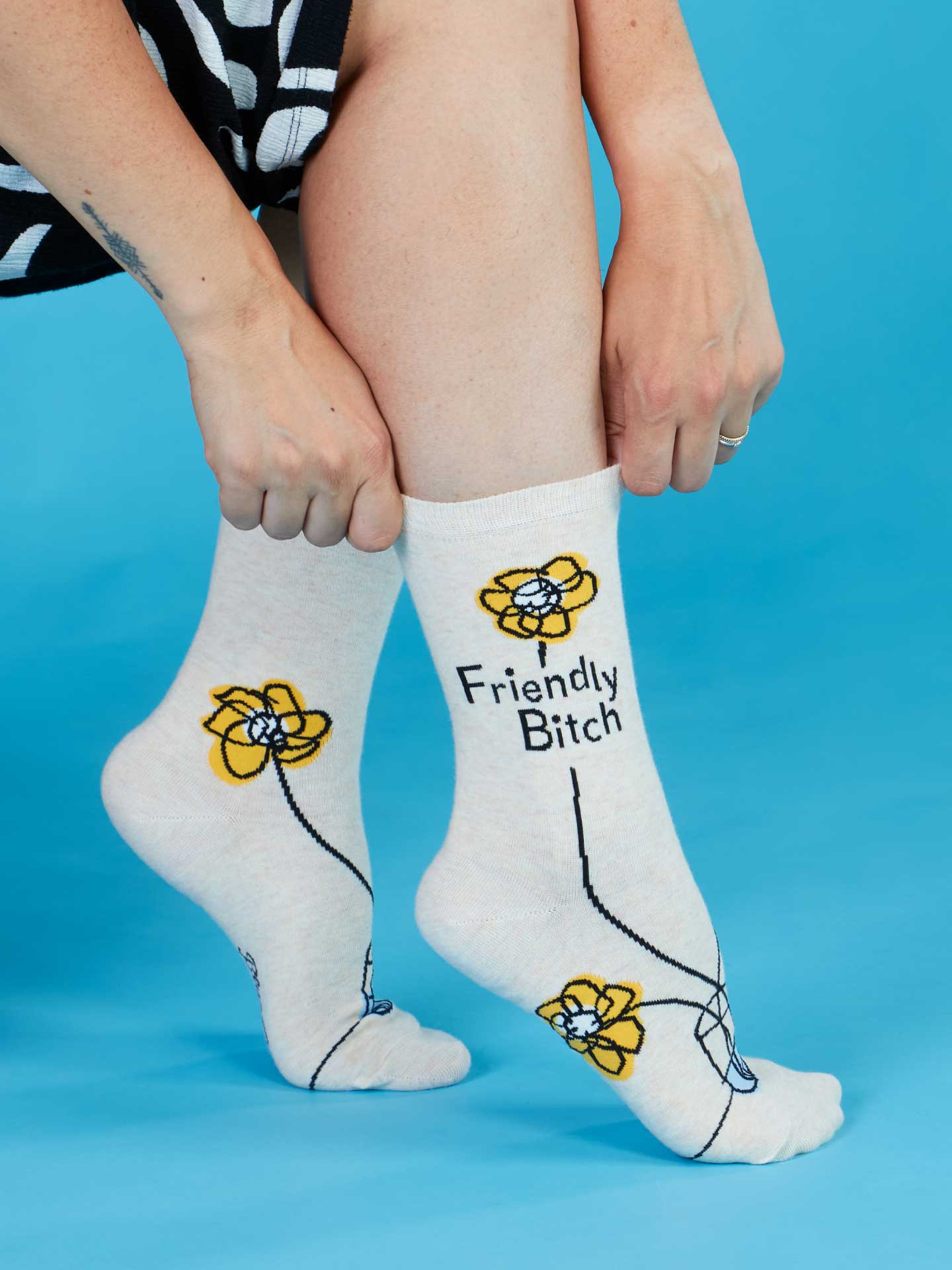 Socken Frauen: Friendly B*tch