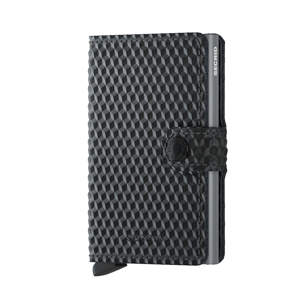 Secrid Miniwallet cubic black - titanium
