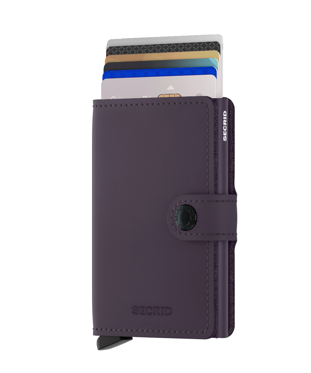Secrid Miniwallet matte dark purple