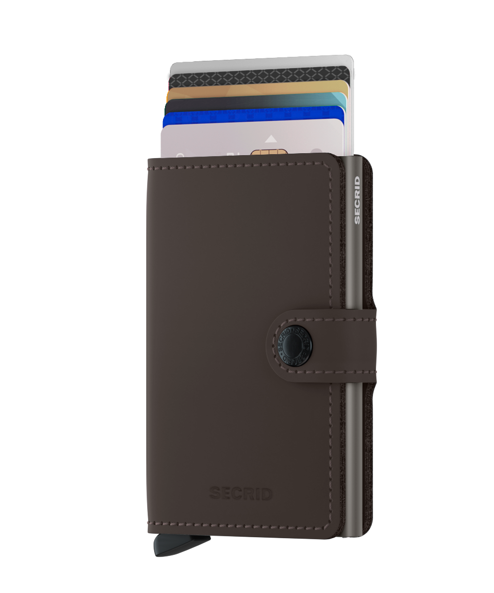 Secrid Miniwallet matte truffle