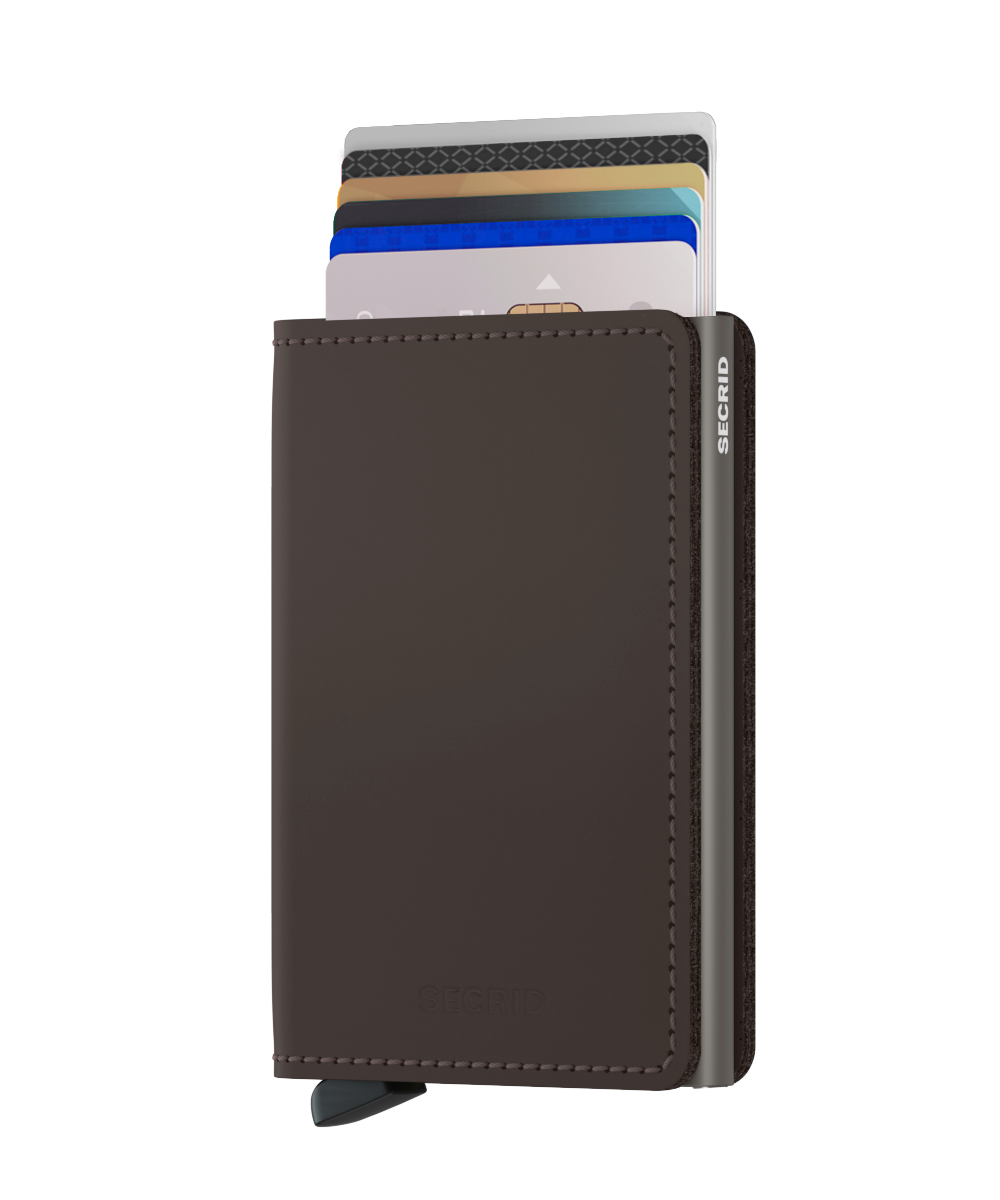 Secrid Slimwallet matte truffle