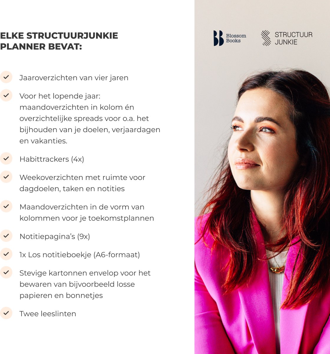 Structuurjunkie 2025/2026 Teacher Planner A4 NL