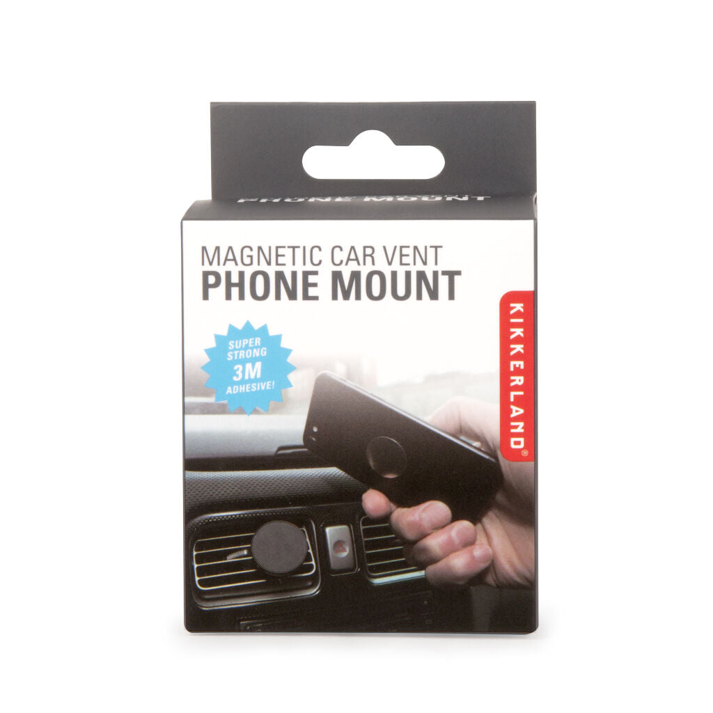 Kikkerland Magnetic Car Phone Holder