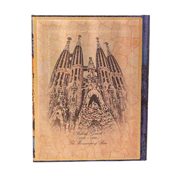 Paperblanks Notitieboek hardcover ultra Gaudi, Manuscript Reus, blanco