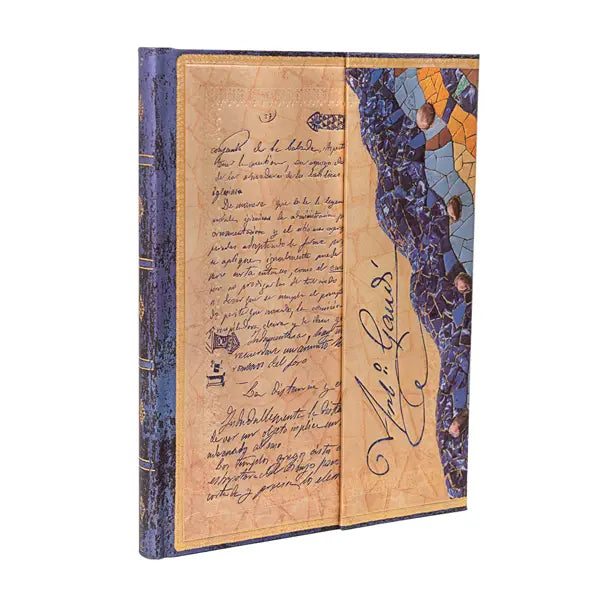 Paperblanks Notebook hardcover ultra Gaudi, manuscript Reus Plain