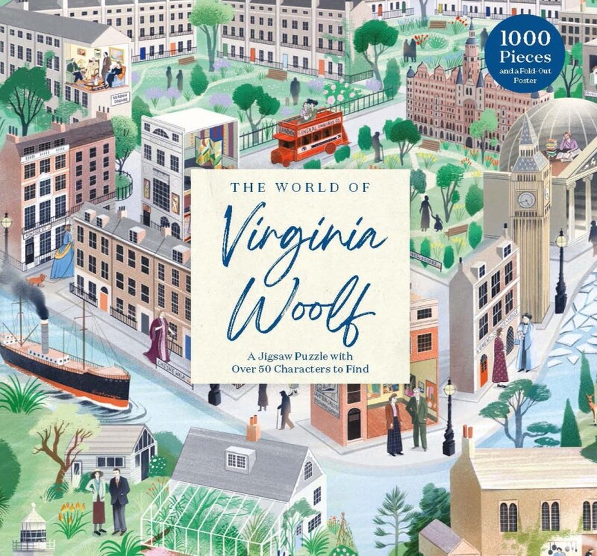 Jigsaw Puzzle The World of Virginia Woolf