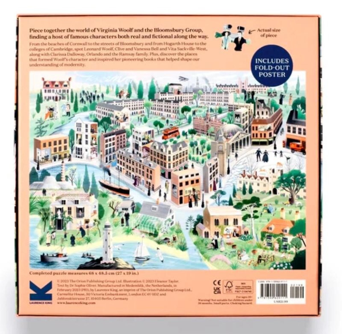 Jigsaw Puzzle The World of Virginia Woolf