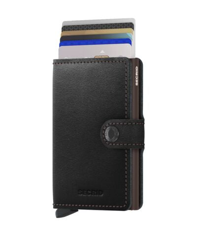 Secrid Miniwallet original black-brown