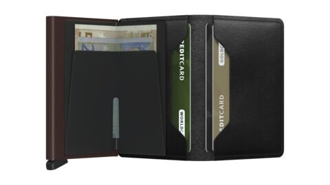 Secrid Slimwallet original black-brown