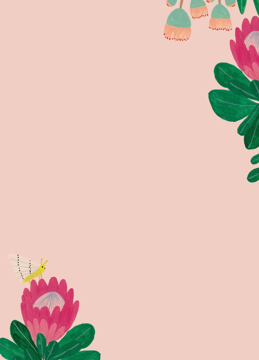 Schreibset dekoriert