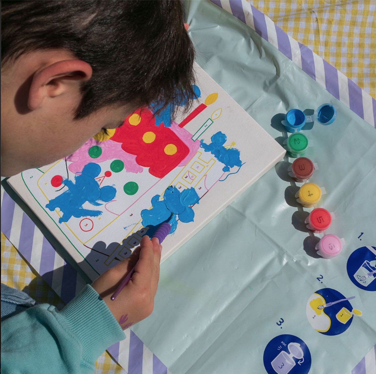 Kit for Painting By Numbers Kids (3 options)