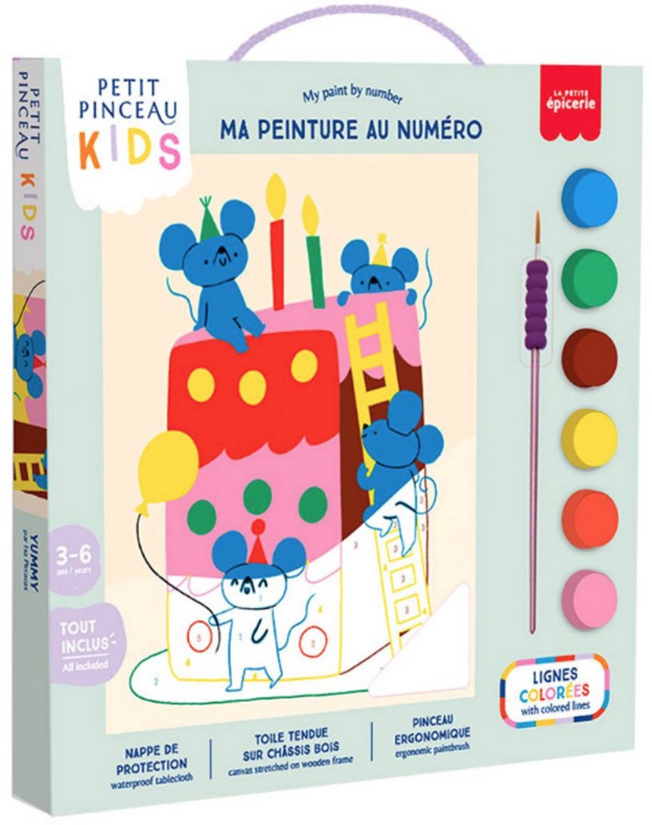 Kit for Painting By Numbers Kids (3 options)