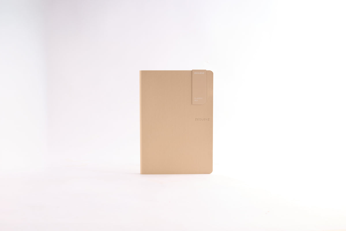 Zequenz 360⁰ Notizbuch A5, Dune Liniert