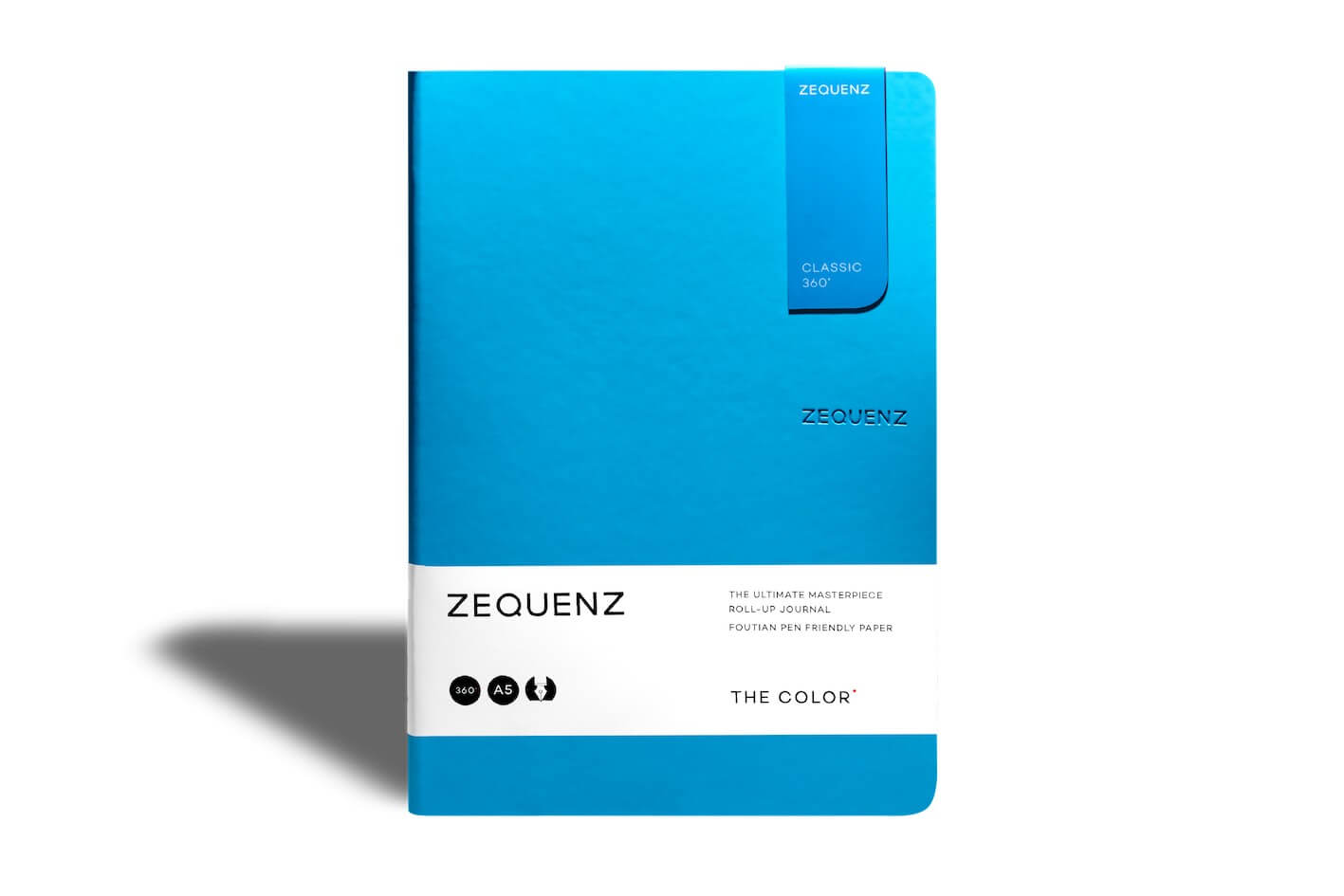 Zequenz 360⁰ Notebook A5 Ocean Blue Line