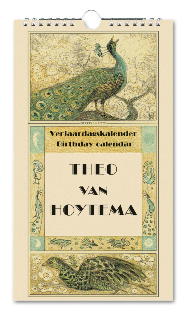 Birthday Calendar Theo van Hoytema