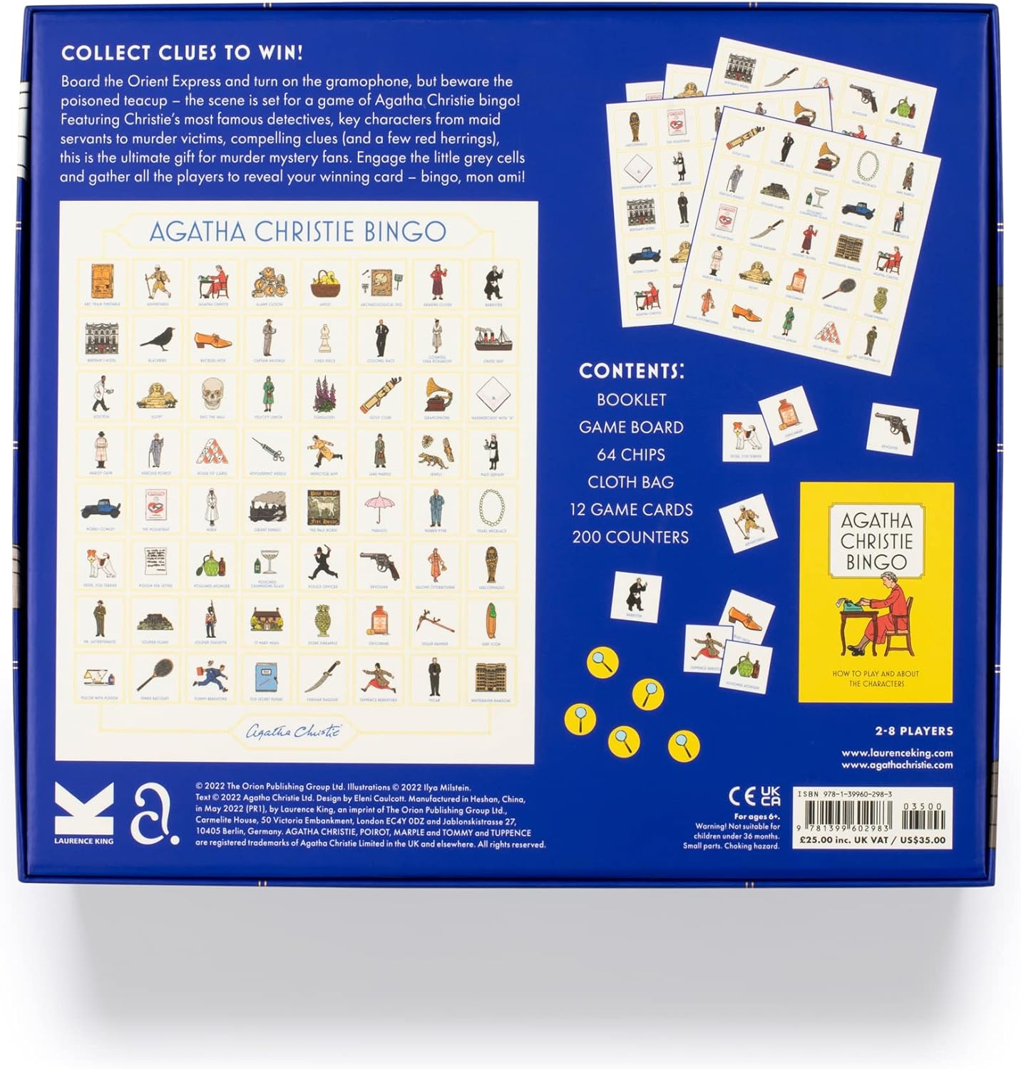 Agatha Christie Bingo (English)