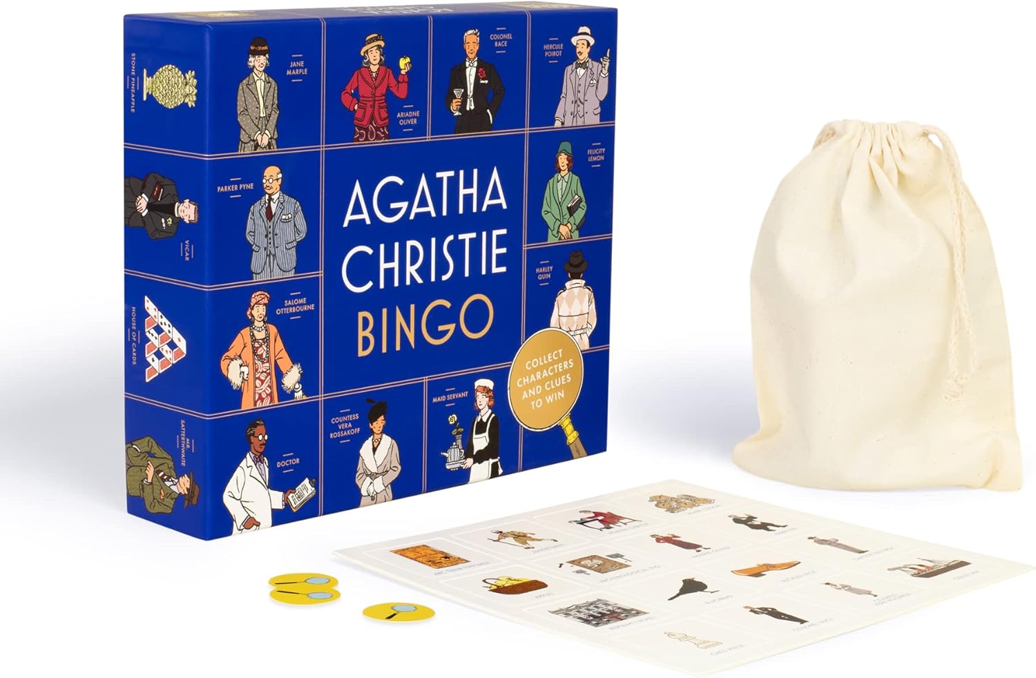 Agatha Christie Bingo (English)