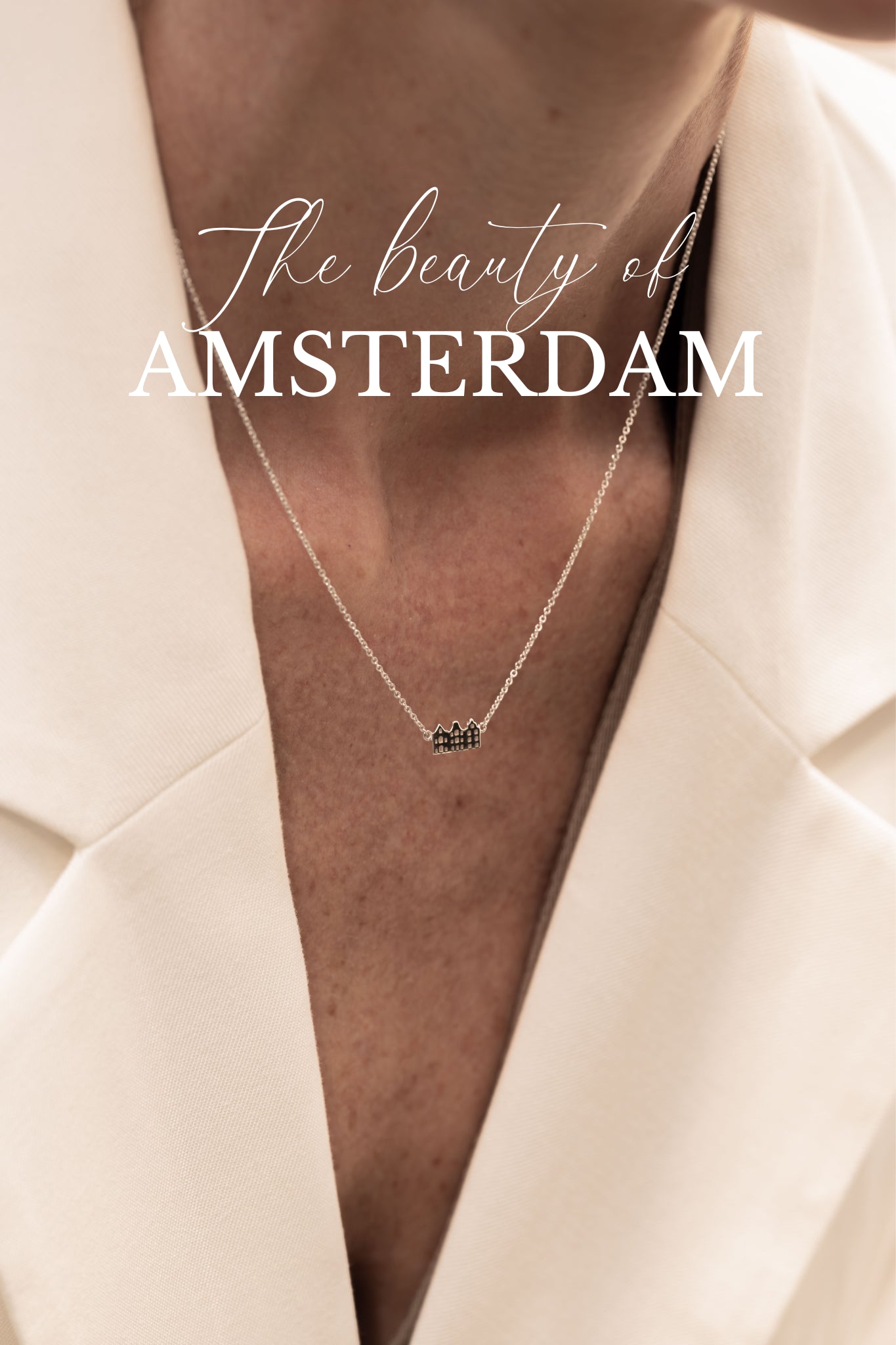 Amsterdamse Grachten Ketting Zilver