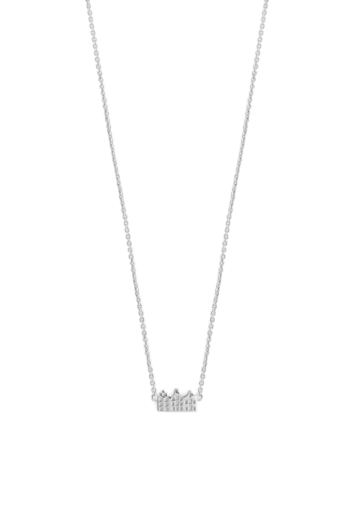 Amsterdamse Grachten Ketting Zilver