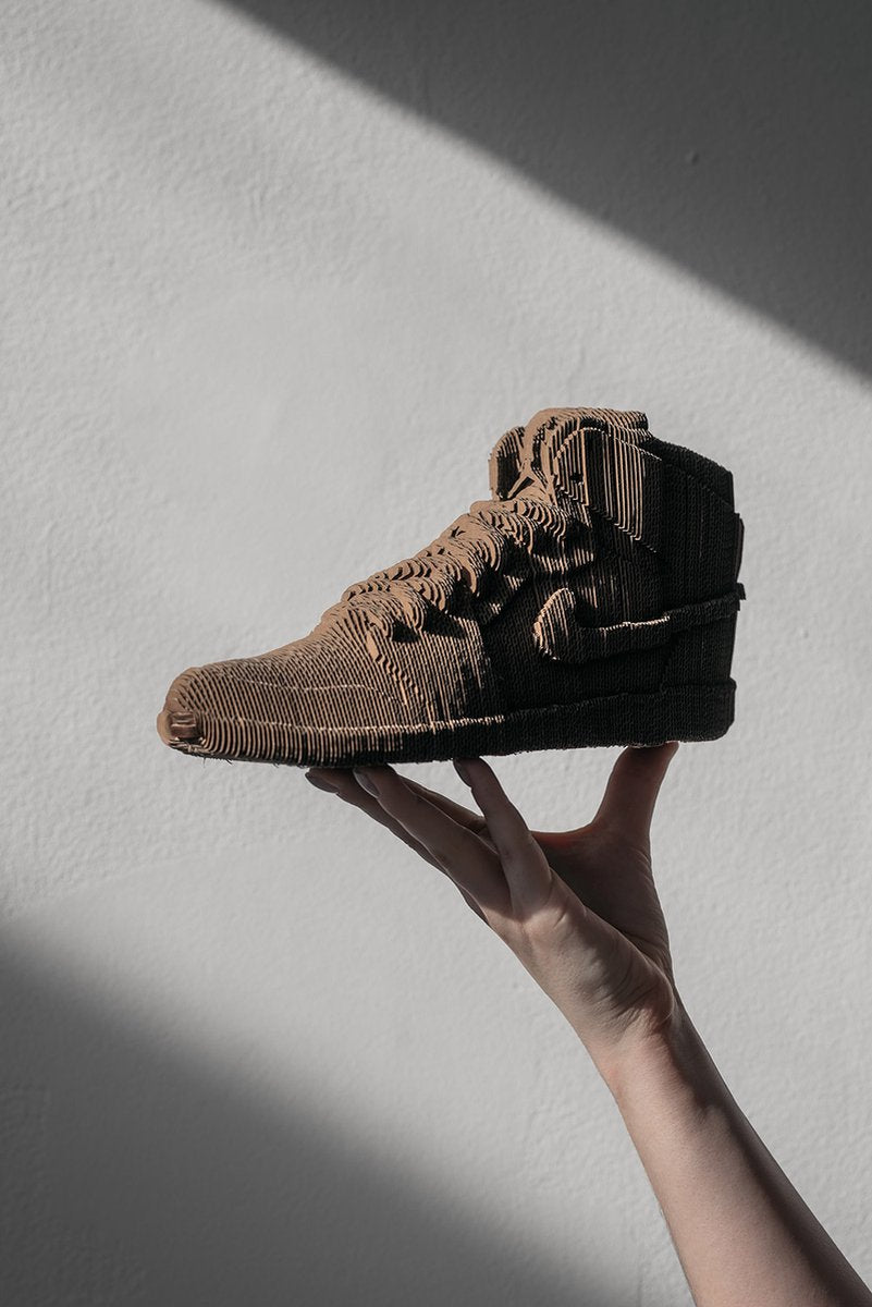 3D Cardboard Puzzle: Sneaker