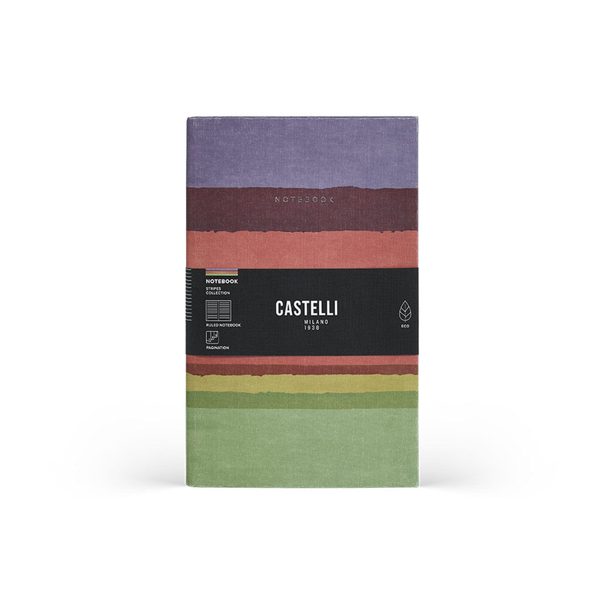 Notitieboek Castelli - Stripes Collectie Eco