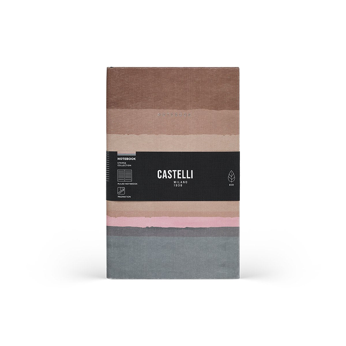 Notitieboek Castelli - Stripes Collectie Eco
