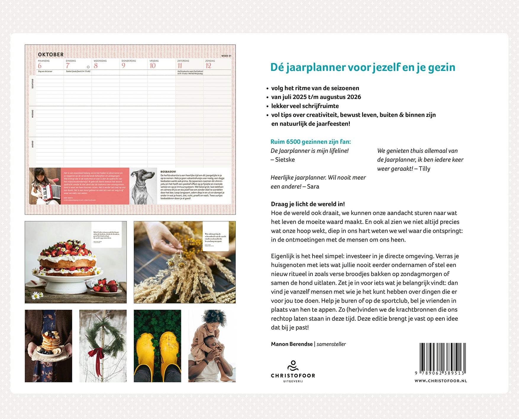 Family Planner Schooljaar 2025-2026 NL version