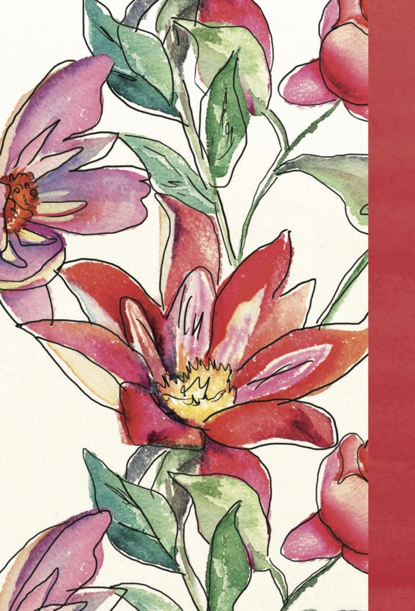 Dagboek A6 met hangslotje Lijn