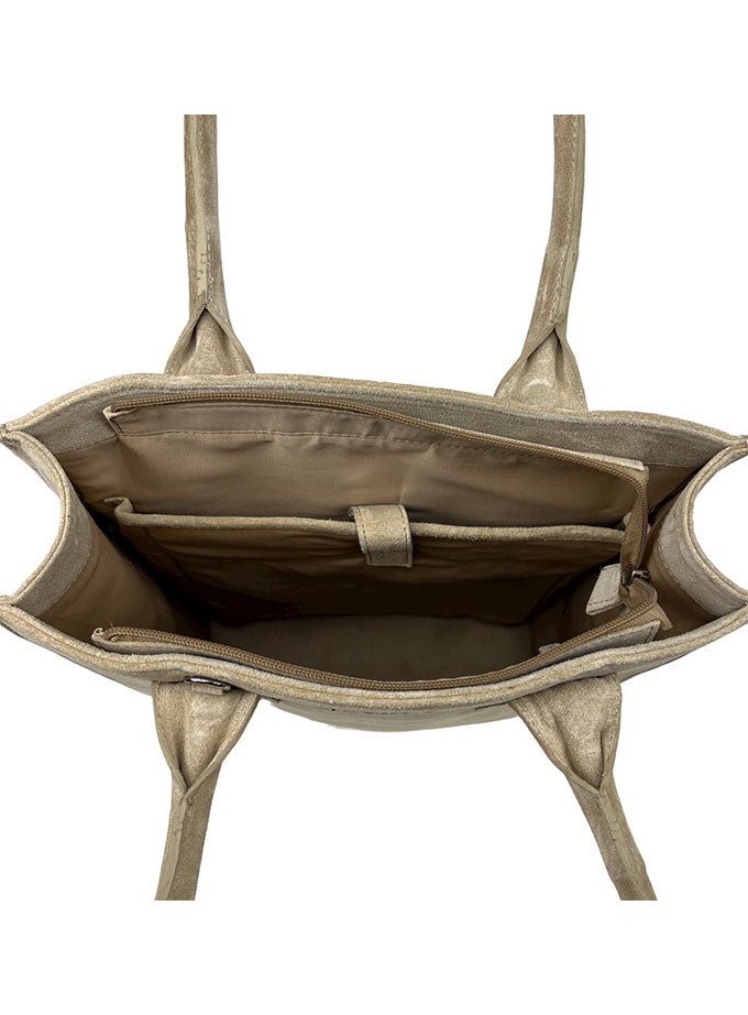 DSTRCT Leather Bag Portland Road Khaki