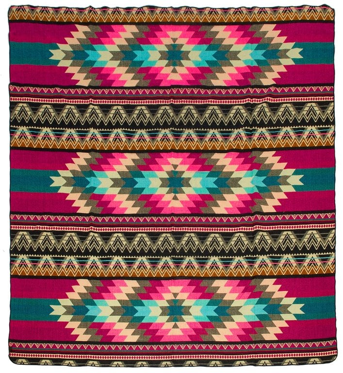 Alpaca Native Blanket Antisana Pink