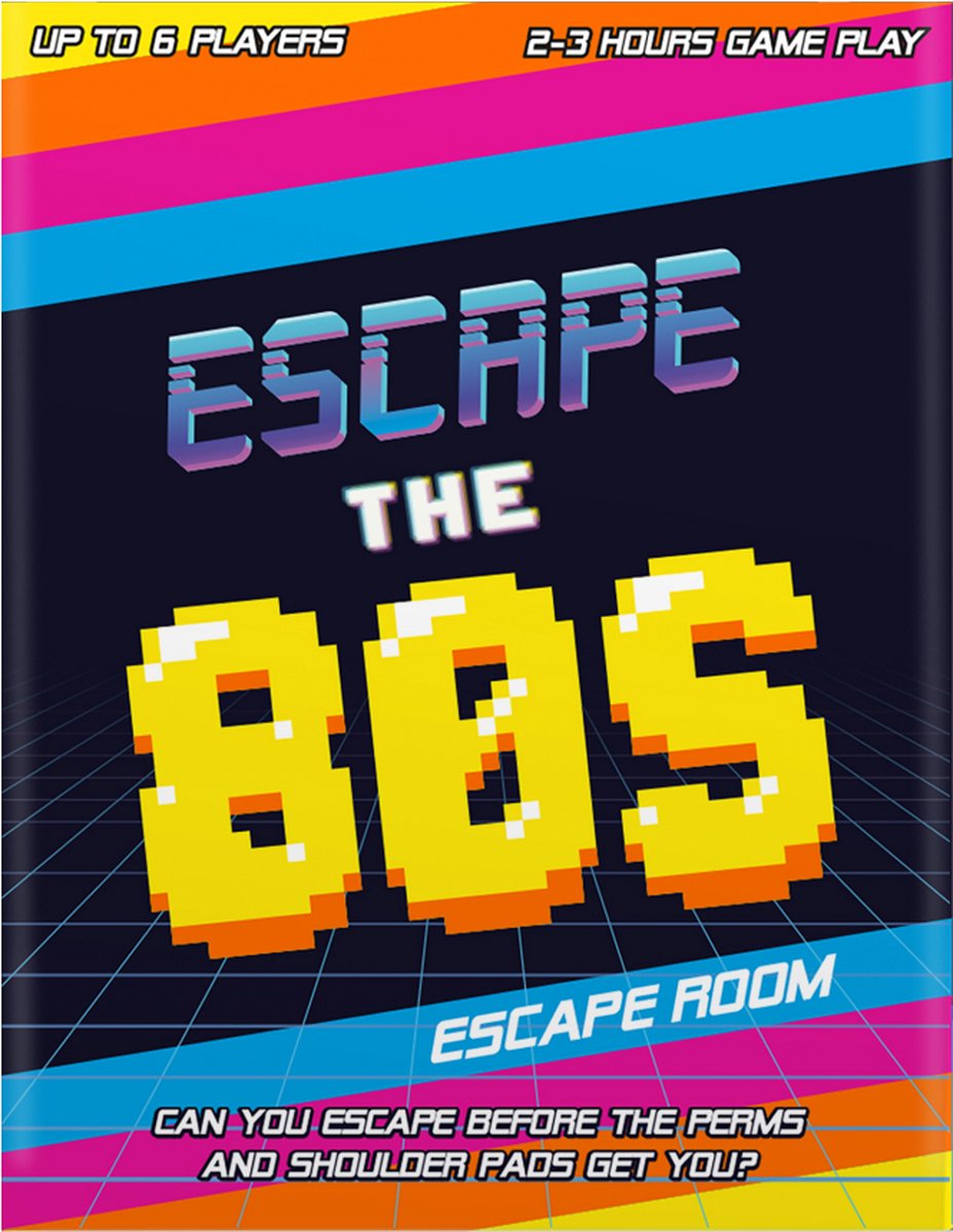 Escape the 80s Escape Room Game (English)