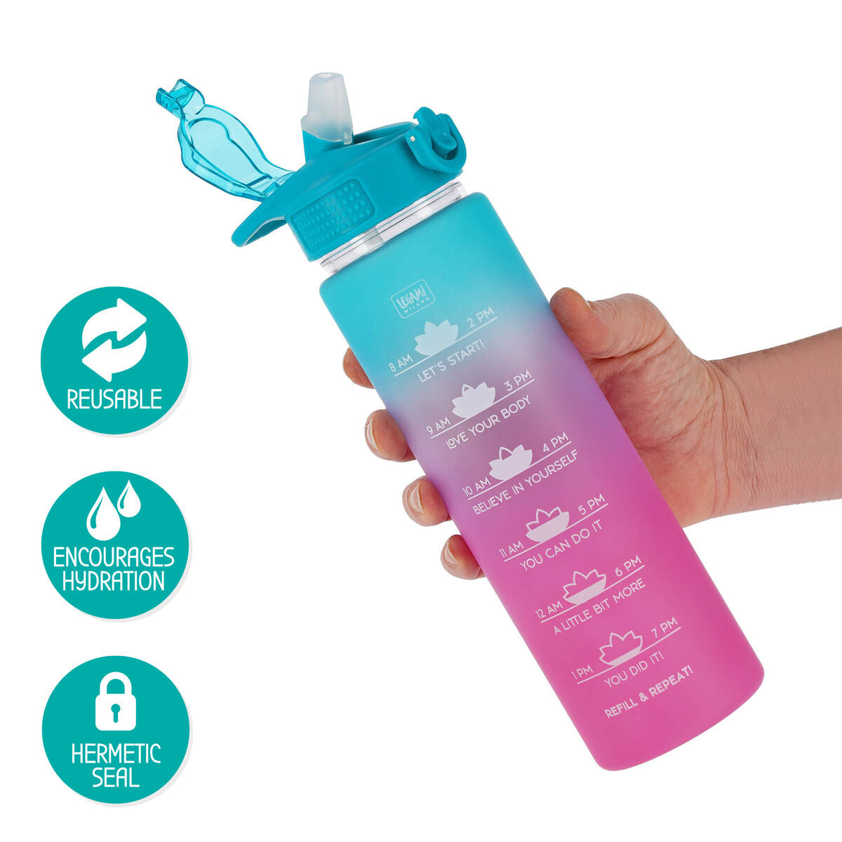 Hydration Goals Bottle 1000ml