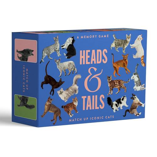 Memory Game Heads & Tails Match up Cats