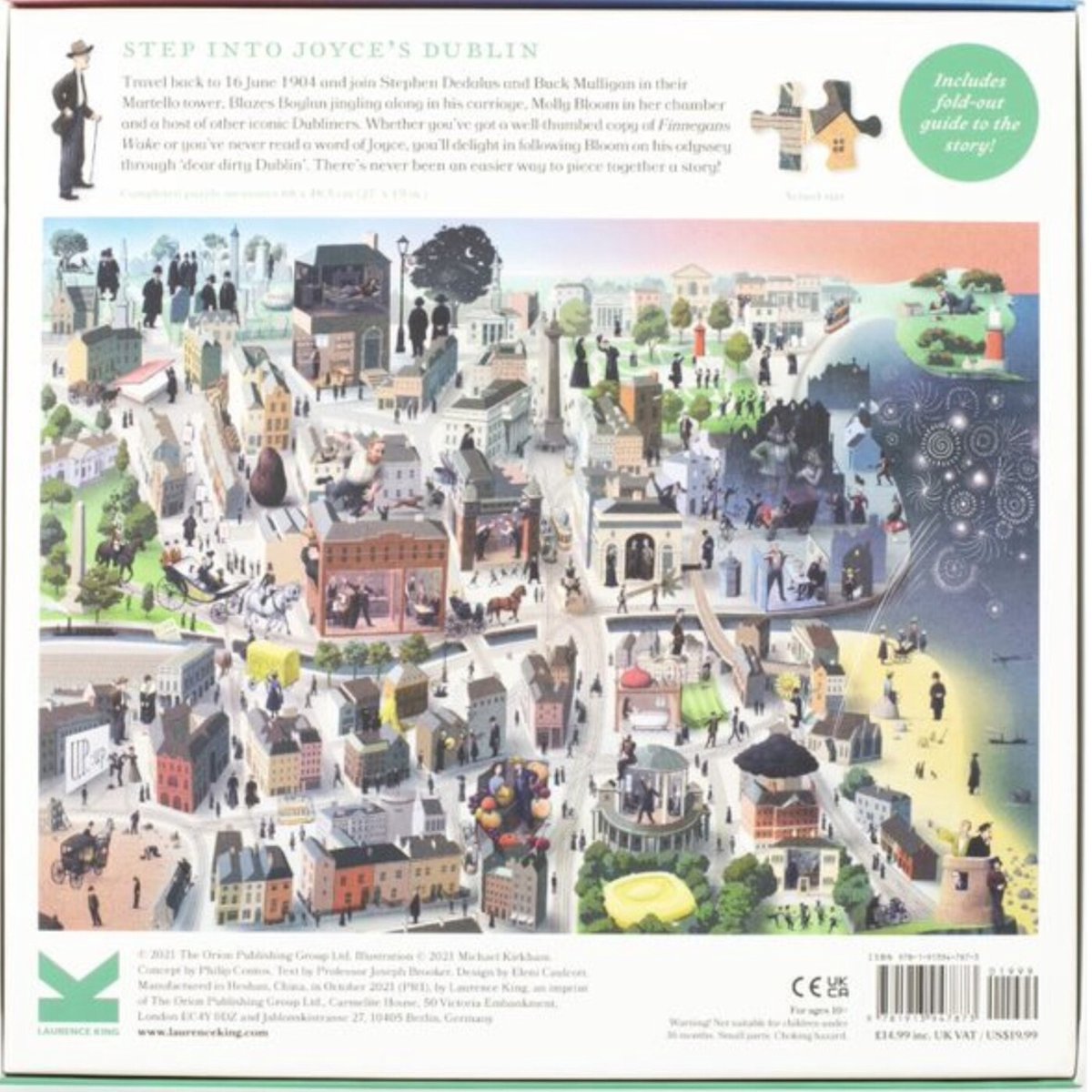 Legpuzzel De Wereld van James Joyce