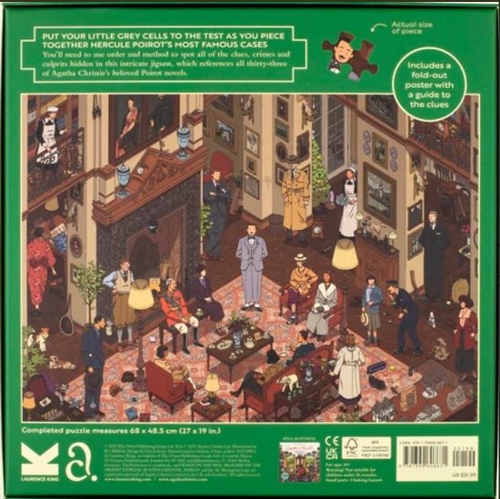 Puzzle Die Welt von Hercule Poirot