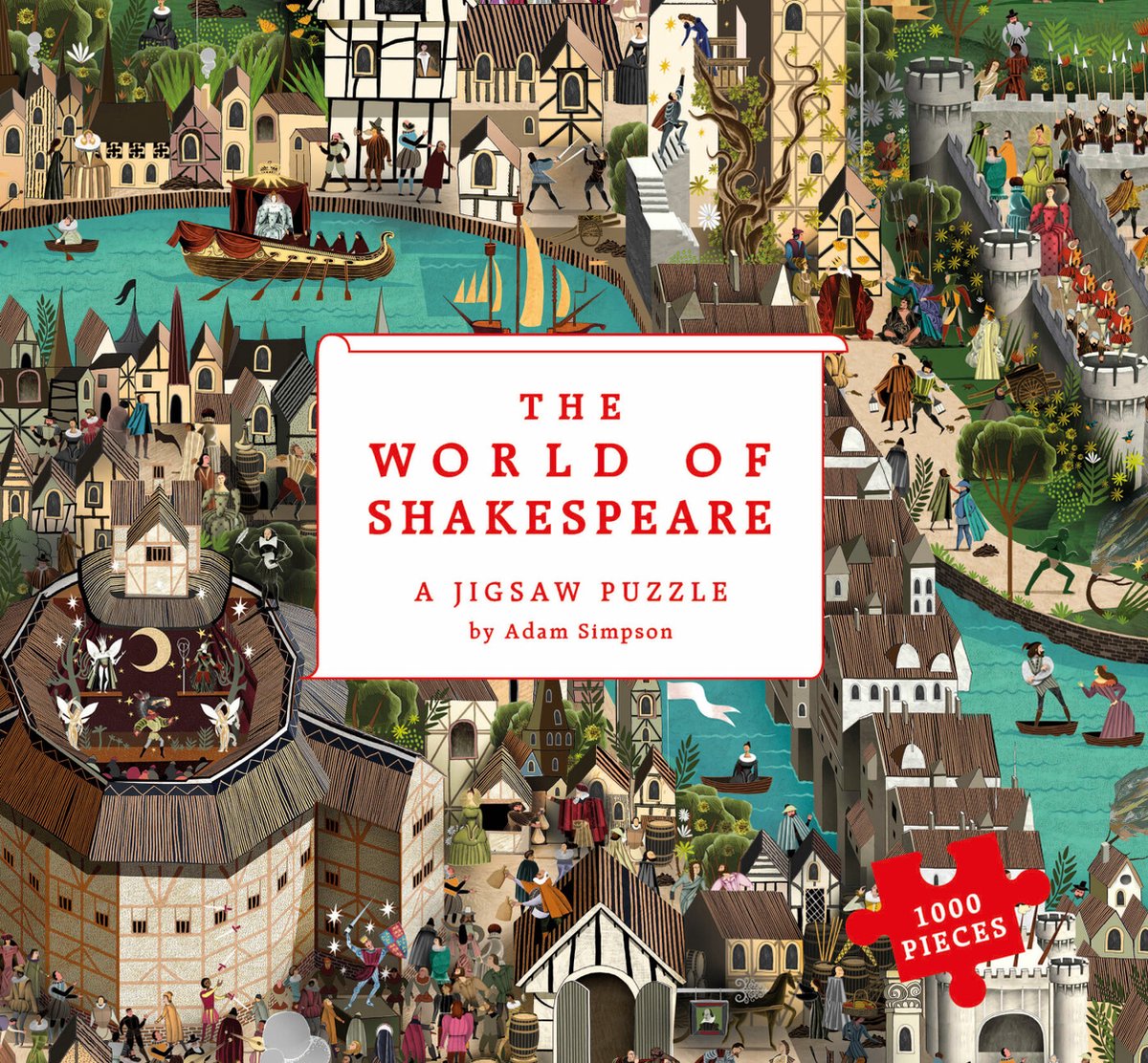 Legpuzzel De wereld van Shakespeare