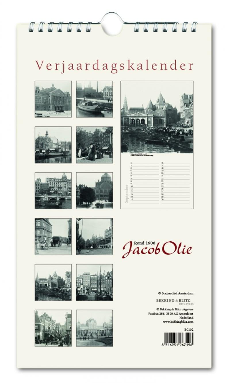 Geburtstagskalender Jacob Olie Pferd und Wagen