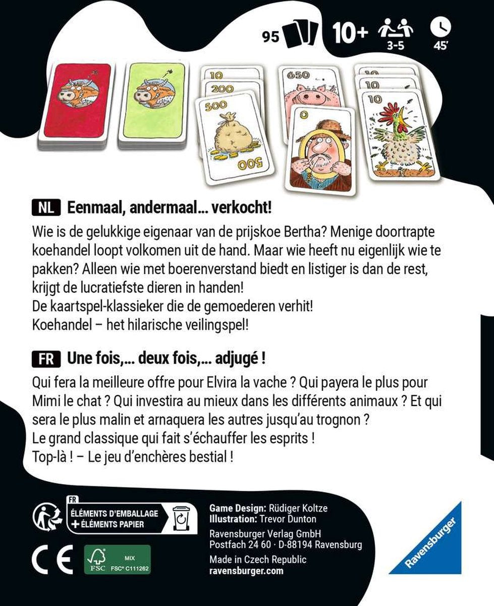 Koehandel Game (Nederlands/Francais)