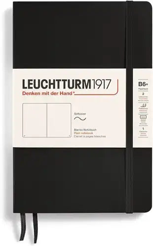 Leuchtturm Notizbuch Hardcover Paperback (B6+) Blanko
