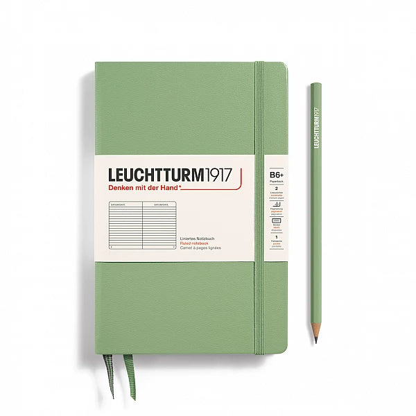 Leuchtturm Notizbuch Hardcover Paperback (B6 +) Liniert