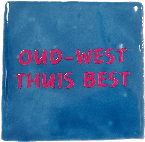 Fliese Amsterdam Small Oud West Thuis Best Hellblau